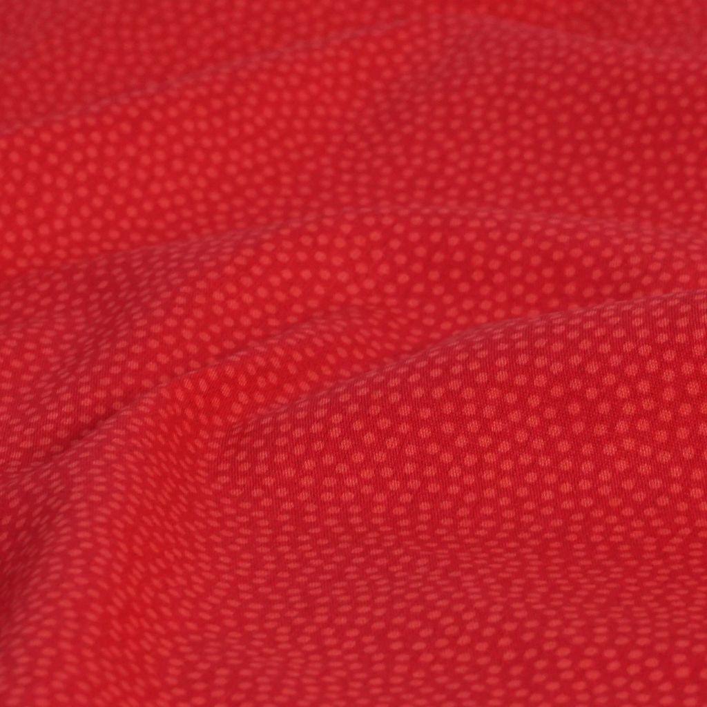 Baumwollstoff Dottys Punkte rot